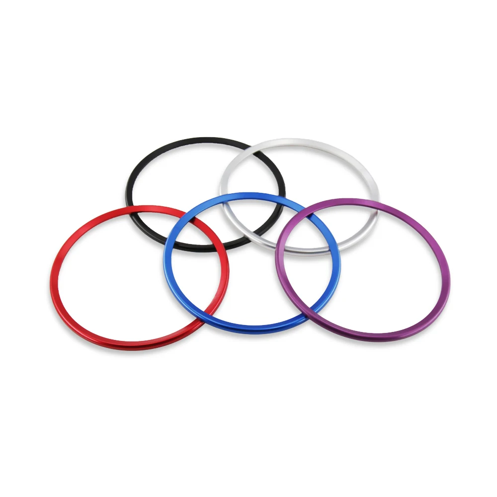 For Audi A1 A3 A4 A5 A6 A7A8 Q3 Q5 Q7 SQ5 S1 S3 S4 S5 S6 S7 S8 RS3 RS5 RS6 Car Steering Wheel Decoration Ring Trim Cover Sticker thumbnail 5