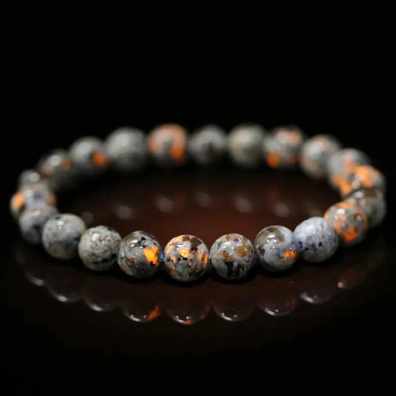 JD Natural Stone Beads Bracelet Amethyst Tiger Eye Crystal Quartz Agate Gem Beads Bangles Women Men Reiki Healling Jewelry Gift thumbnail 3