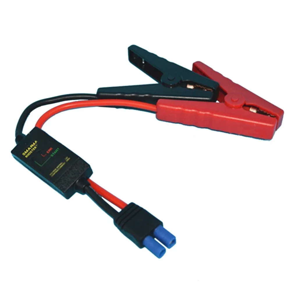 12V 200A intelligent Booster Cable Smart EC5 Connector Car Truck Emergency Jump Starter Alligator Clamps Clip thumbnail 2