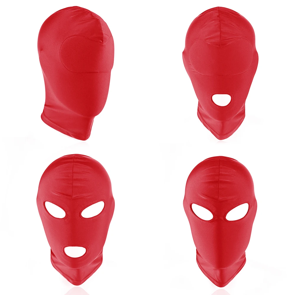 High Elastic Spandex Bondage Hood Slave Expose Headgear BDSM Toys Erotic Restraints Bondage Equipment Adults Products 18 Sex thumbnail 6