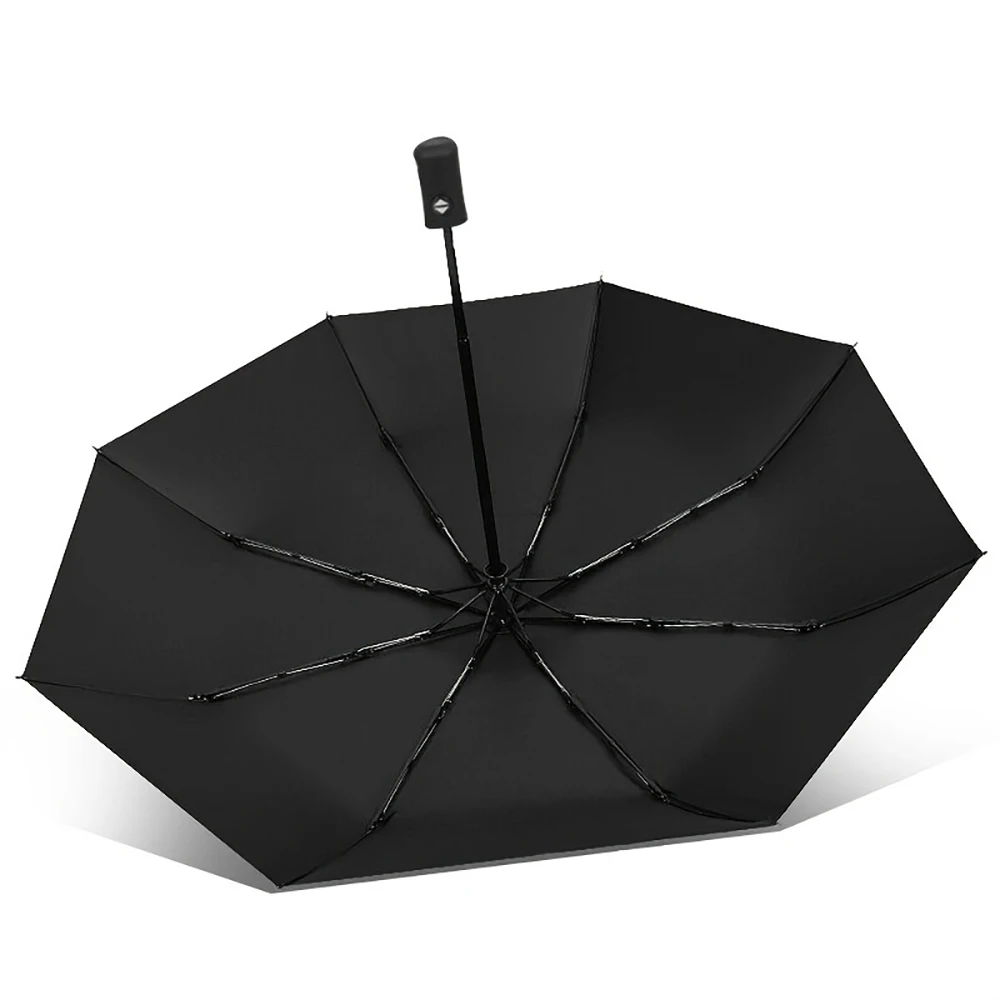 8-Rib Automatic folding Umbrella - Compact, lightweight, durable, UV protection - rain and sun umbrella, automatic sunshade zwq thumbnail 5