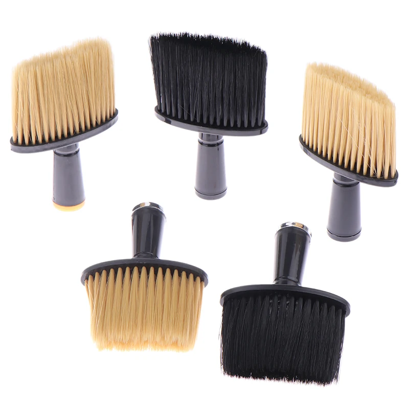 Soft Hair Brush Neck Face Duster Hairdressing Hair Cutting Cleaning Brush For Barber Salon Hairdressing Styling Barber Tools thumbnail 2