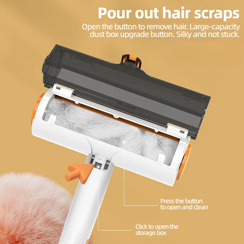 Multifunctional Pet Hair Removal Portable Washable Clothes Hair Remover Efficient Household Dog and Cat Roller Hair Stick Tool thumbnail 3