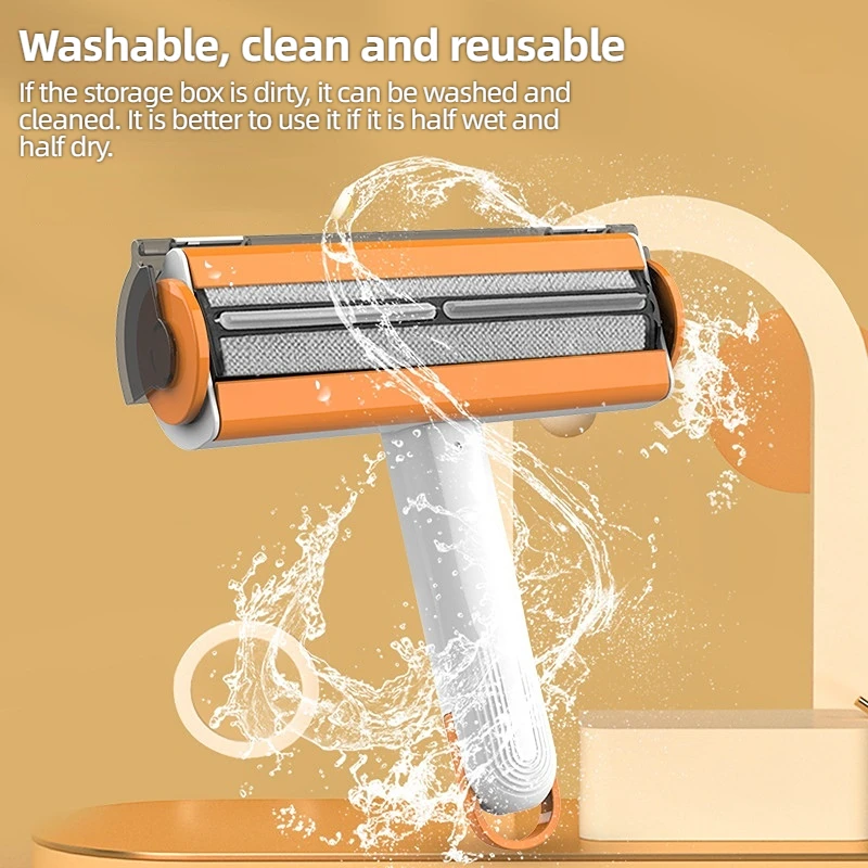 Multifunctional Pet Hair Removal Portable Washable Clothes Hair Remover Efficient Household Dog and Cat Roller Hair Stick Tool thumbnail 4