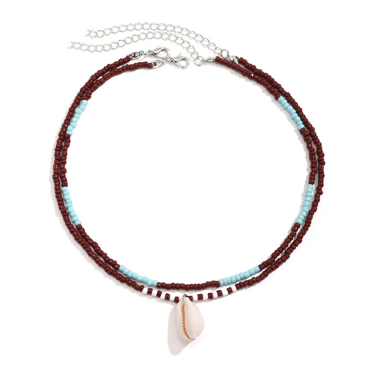 Tidepool Starfish Necklace - Surf & Beach Boho Jewelry Starfish Turtle Beaded Choker Necklaces, Adjustable Necklaces, Ocean Gift thumbnail 6