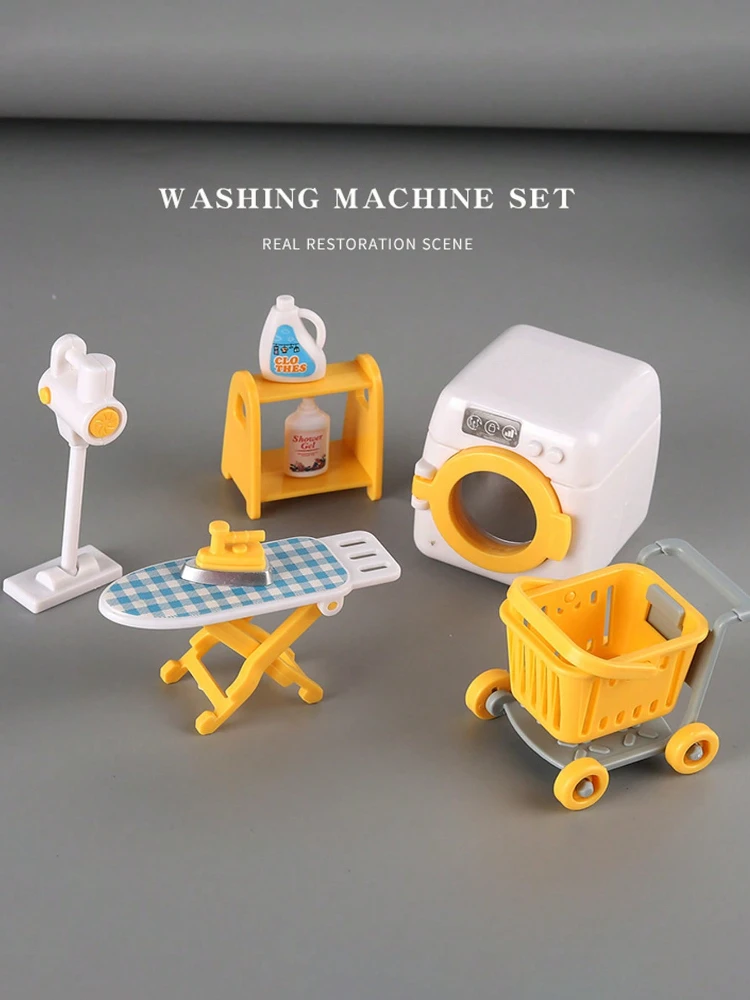 1:12 Miniature Furniture Forest Family Simulation Scene Model Kit Variou Scene Combination Set Dollhouse Toy for Girl Gifts Toys thumbnail 3