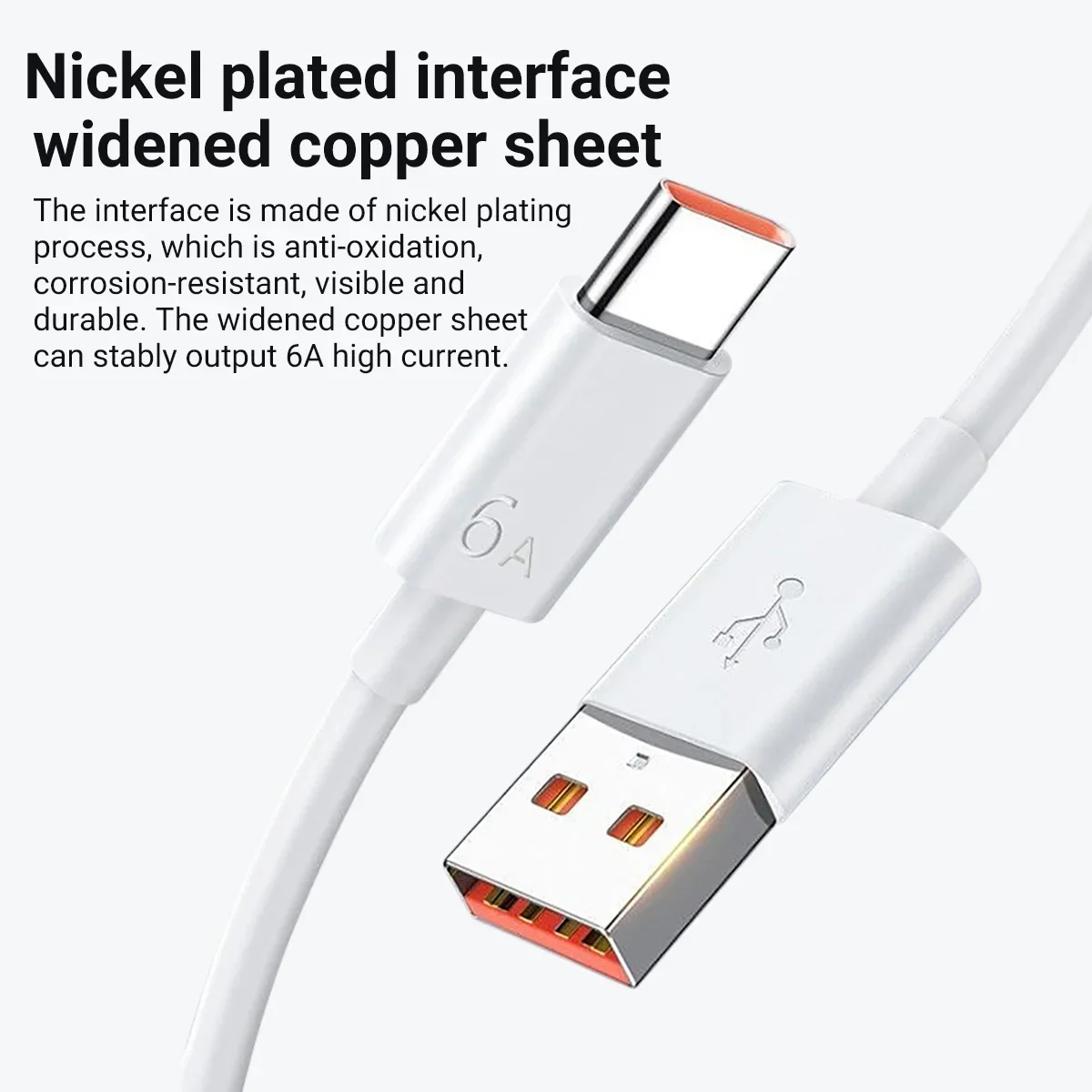 6A 66W Super Fast EU Wall Charger For Huawei Mate 40 50 60 P50 Nova 8 9 10 Honor 90 100 X7 X8 X9 Magic Type C Charging USB Cable thumbnail 4