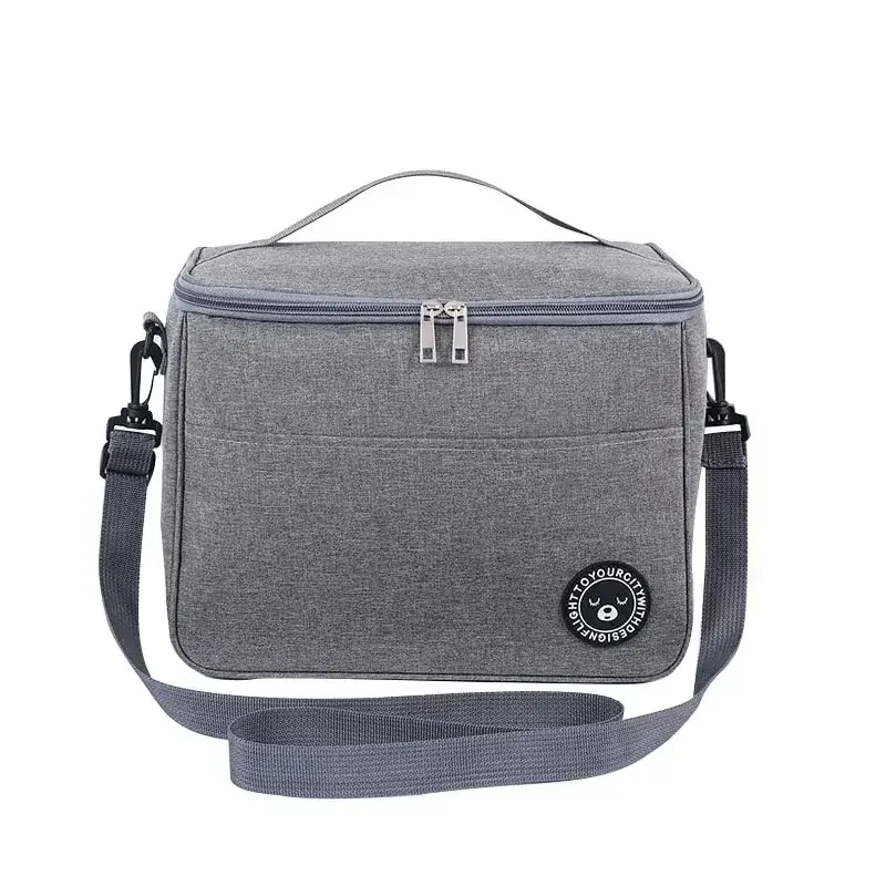 2024 New Portable Lunch Bag Food Thermal Box Waterproof Office Cooler Lunchbox With Shoulder Strap Insulated Case thumbnail 2