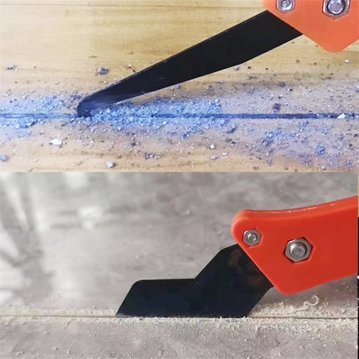 Professional Tile Gap Cleaning Tools Ceramic Tile Gap Repair Hook Knife Cutter Blade Wall Floor Grout Cleaning Removal Scraper thumbnail 5