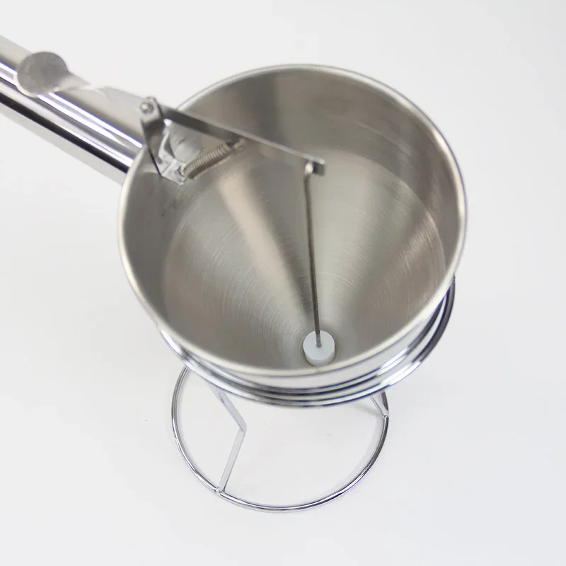 Handheld Stainless Steel Funnel Tapered Candle Liquid Dispenser Diy Candle Aromatherapy Quick Dispense Wax Pouring Tool thumbnail 4