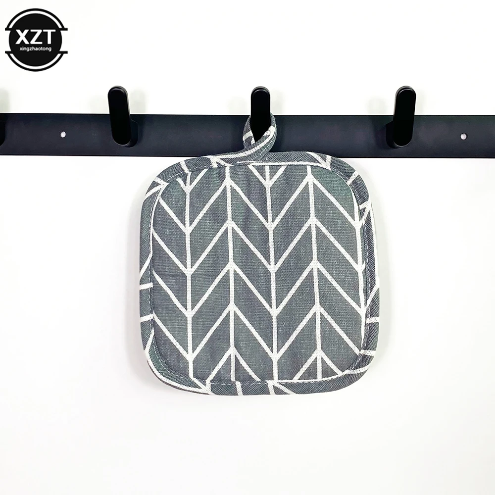 Heat Resistant Towel Pot Holders Cotton Non-slip Mat holder Holder Hot Pads Table Placemat Accessories Kitchen Baking thumbnail 2