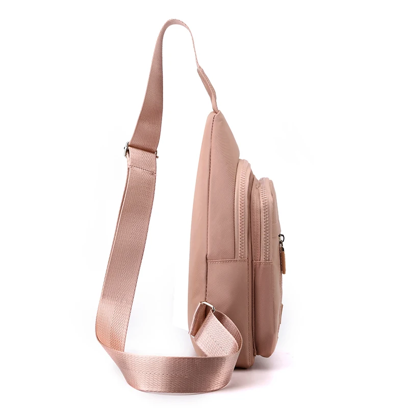 Women's Versatile Chest Bag New Trendy Nylon Cloth Single Shoulder Diagonal Cross Bag Fashionable Travel Chest Bag thumbnail 5