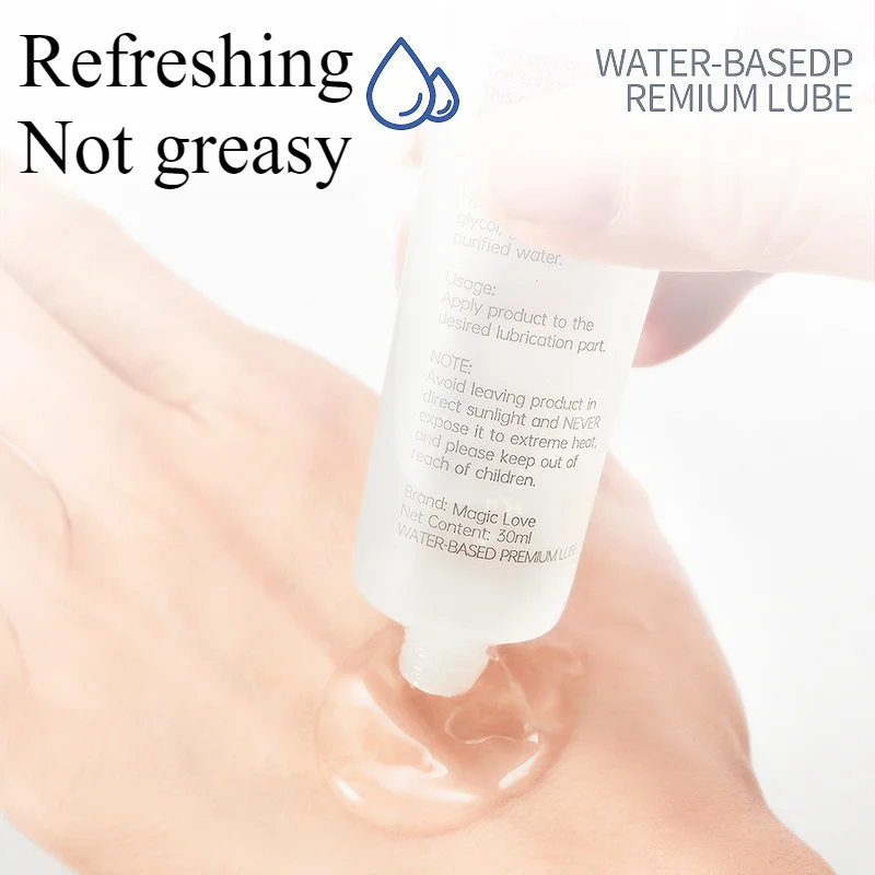 30ML Adults Sex Lubes Water-soluble Based Lubricant Body Masturbating Massage Lubricating Oil Lube Vaginal Anal Couple Sex Gel thumbnail 5