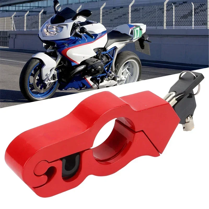 Heavy-Duty Aluminum Alloy Motorcycle Lock - Anti-Theft Handlebar & Brake Security For Electric Bikes thumbnail 4