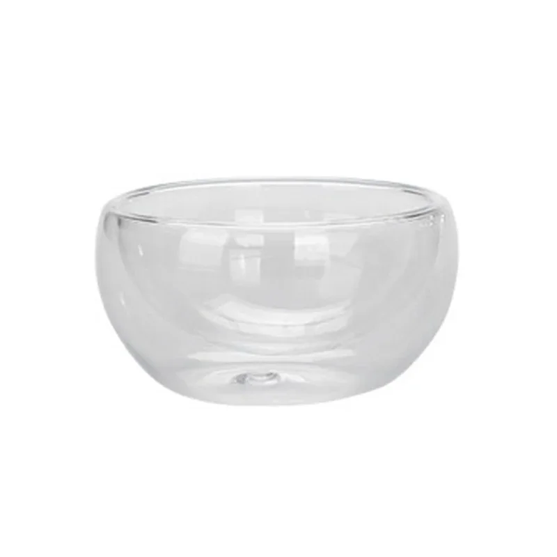 2/6Pcs Double Layer Glass Tea Cup Set Transparent Drinkware Coffee Milk Water Mug Multi-Purpose Brewings Tea Cup Kitchen Tools thumbnail 5