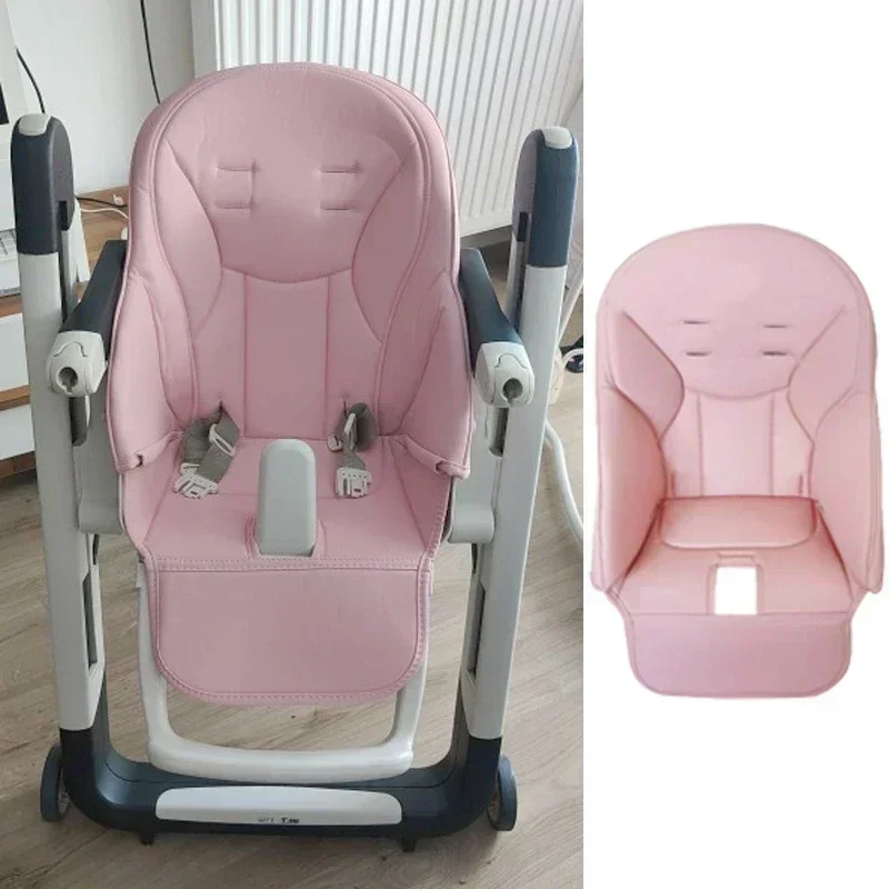 Baby Stroller Leather Cushion Baby Dining Chair Leather Cover PU Composite Sponge Cushion Baby Cover Chair Seat Case Accessories thumbnail 5