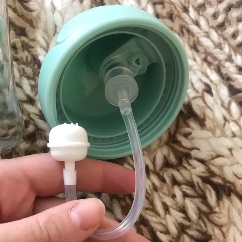 250/350ml Baby Feeding Cup with Straw Children Learn Feeding Drinking Bottle Kids Training Cup with Straw thumbnail 4
