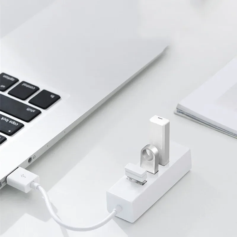 Hub USB 2.0 Multi Expander Hub USB Splitter Power Adapter High Speed 4 Port In One for PC Computer Accessories thumbnail 3