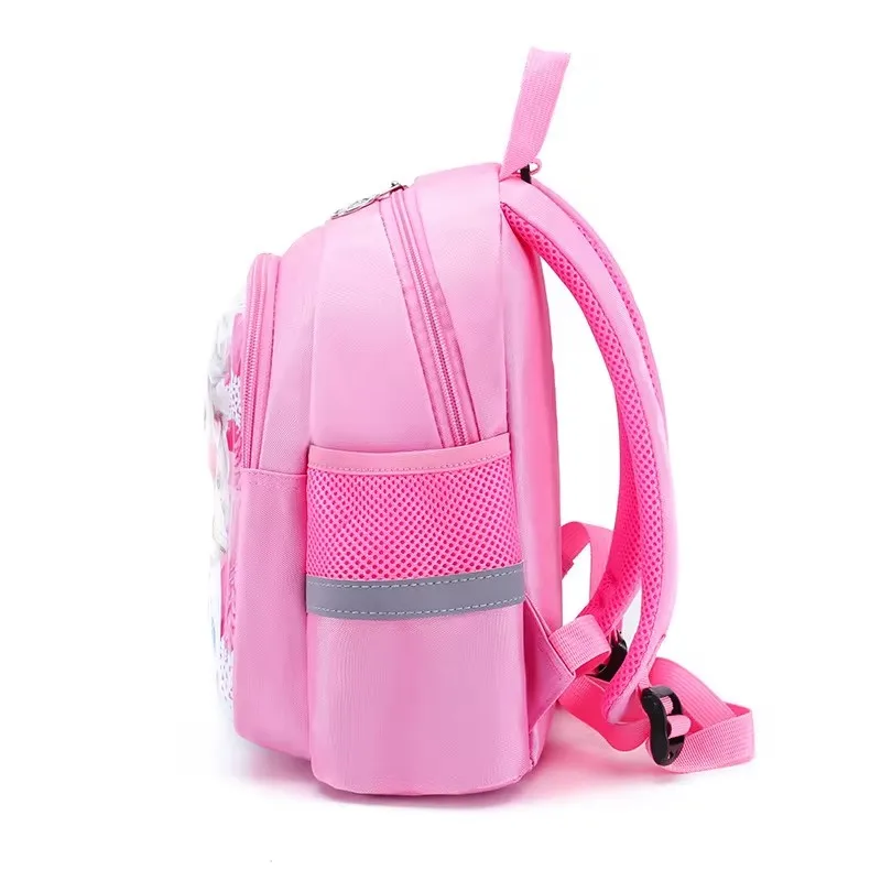 Disney 2024 New Kindergarten School Bag Cartoon Elsa Backpack Fashion Boy Girl Baby Kids Backpack Frozen 2 Travel Luggage Bag thumbnail 4
