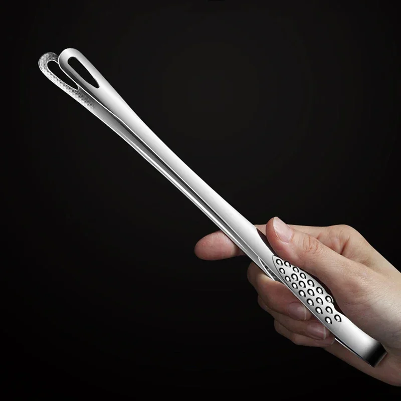 Kitchen Tongs Barbecue Grill Tongs Cooking Tweezers Stainless Steel Salad Meat Food Tongs Clip Buffet BBQ Tools Kitchen Gadgets thumbnail 5