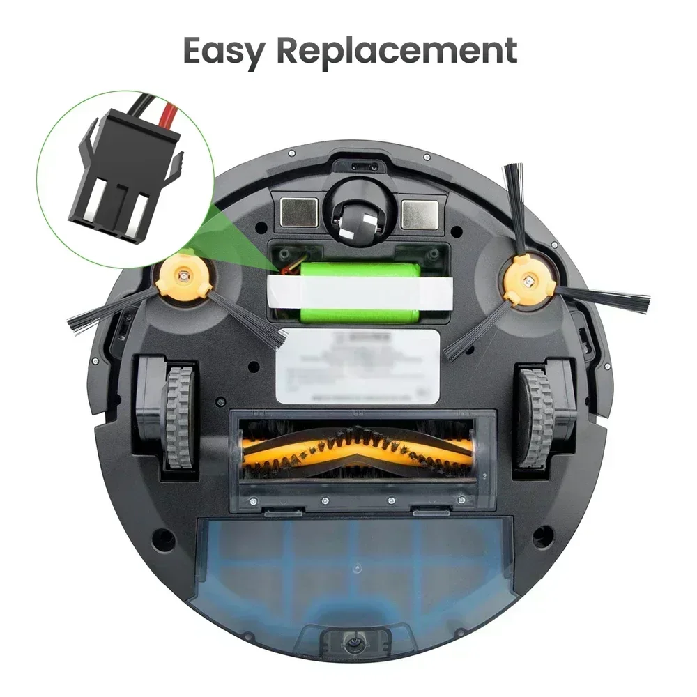 NEW 14.4V 6800mAh Li-ion Battery for Conga Excellence 950 990 1090 1790 1990 Deebot N79S N79 DN622 Eufy Robovac 11S 12 X500 thumbnail 4