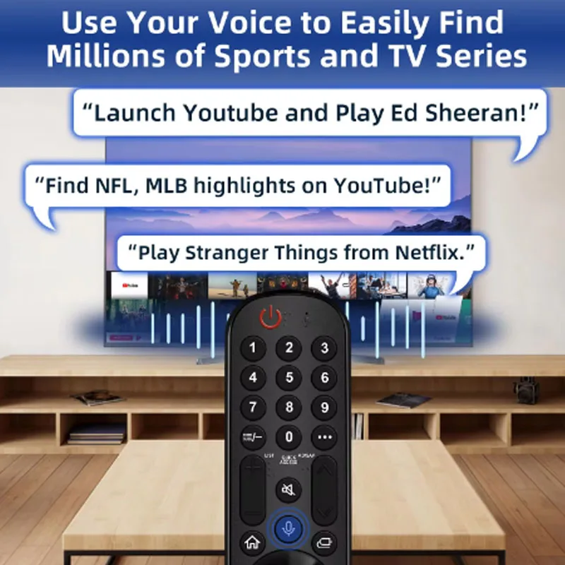 Replacement Magic Remote Control MR22GA/GN for Smart TV with Voice and Pointer Function thumbnail 5