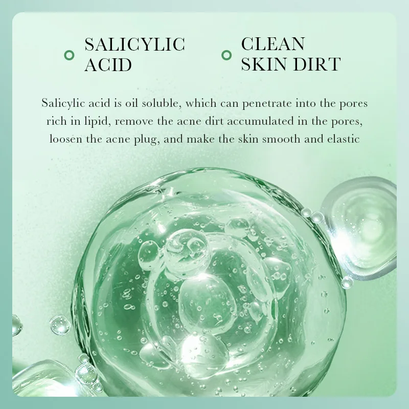 BIOAQUA Salicylic Acid Facial Cleanser Acne Treatment Moisturizing Oil Control skincare Face Wash Foam Face Cleanser Skin Care thumbnail 4