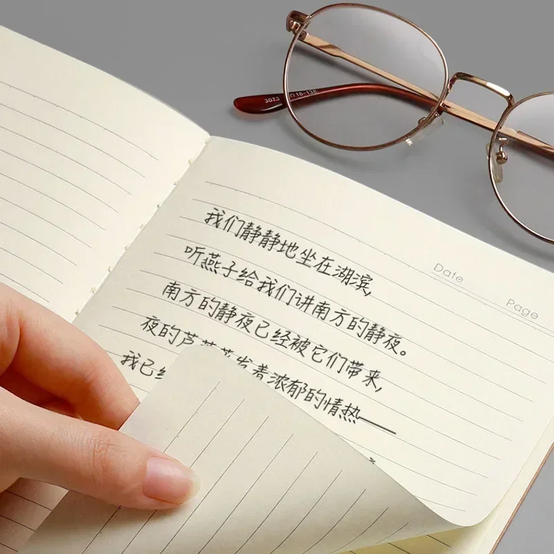 Notebook A5 Kraft Cover Vintage Diary Blank/grid/lined Stationery Planner Writing Paper for Students School Office Supplies thumbnail 5