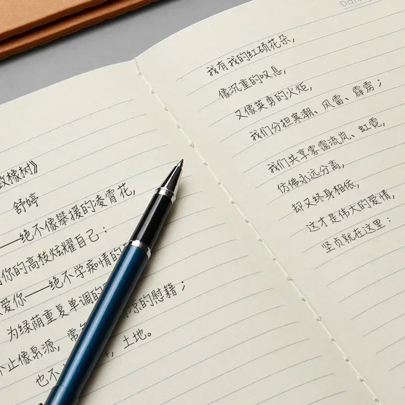 Notebook A5 Kraft Cover Vintage Diary Blank/grid/lined Stationery Planner Writing Paper for Students School Office Supplies thumbnail 6
