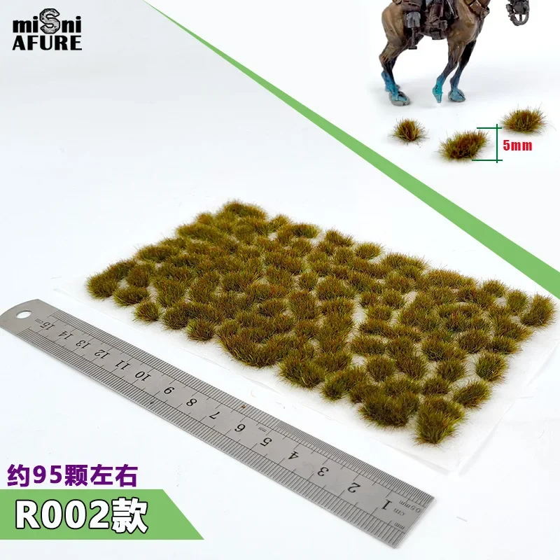 Simulation Grass Tuft Miniature Static Grass Series Model Ho N Scale Military Scenery Railway Layout DIY Model Making Diorama thumbnail 4