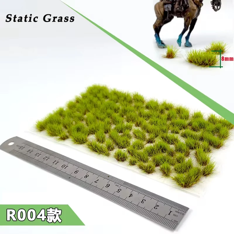 Simulation Grass Tuft Miniature Static Grass Series Model Ho N Scale Military Scenery Railway Layout DIY Model Making Diorama