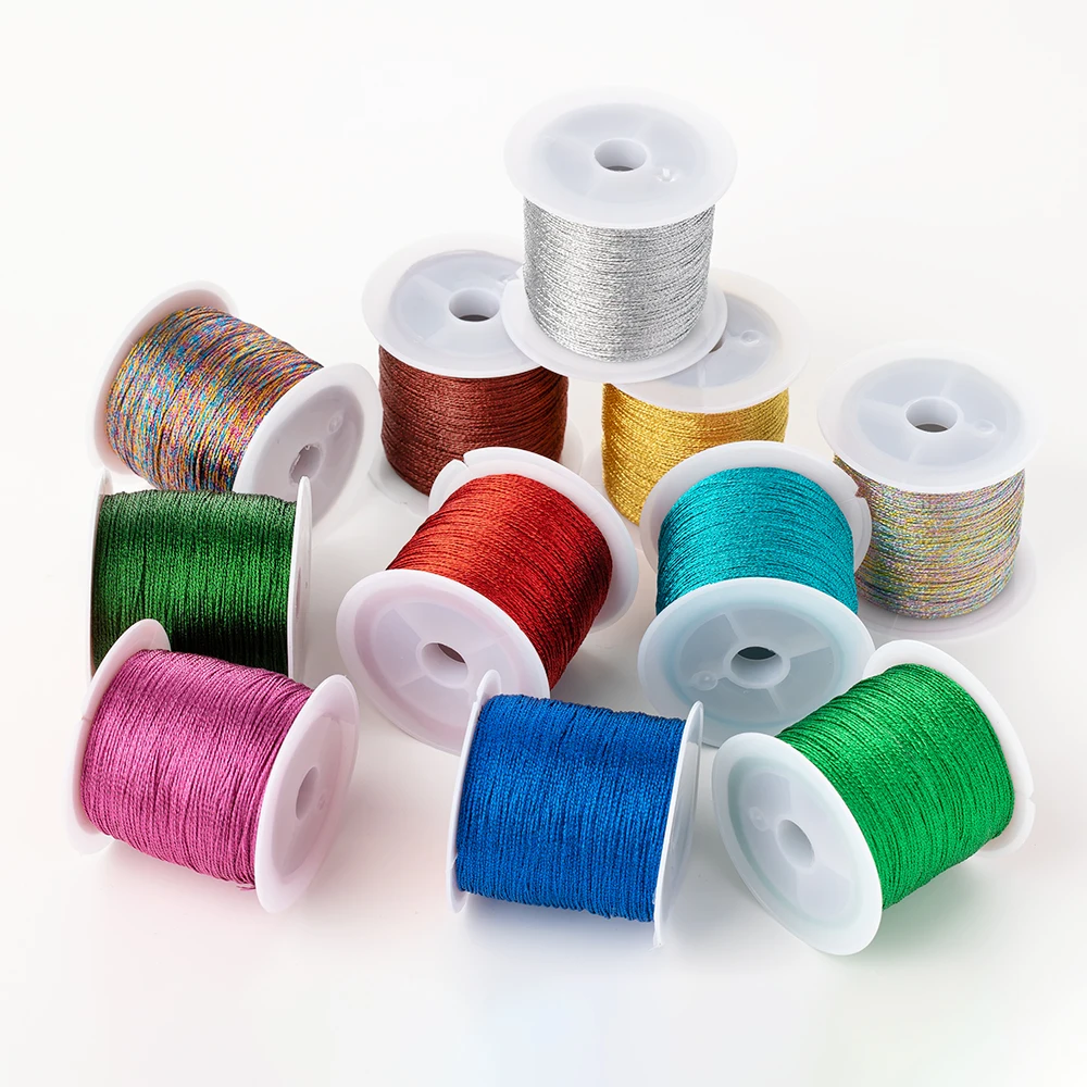 0.2mmX100m/0.4mmX50m Nylon Cord Rope Beading For DIY Bracelets Necklaces Braided String Jewelry Sewing Thread Craft Accessory thumbnail 3