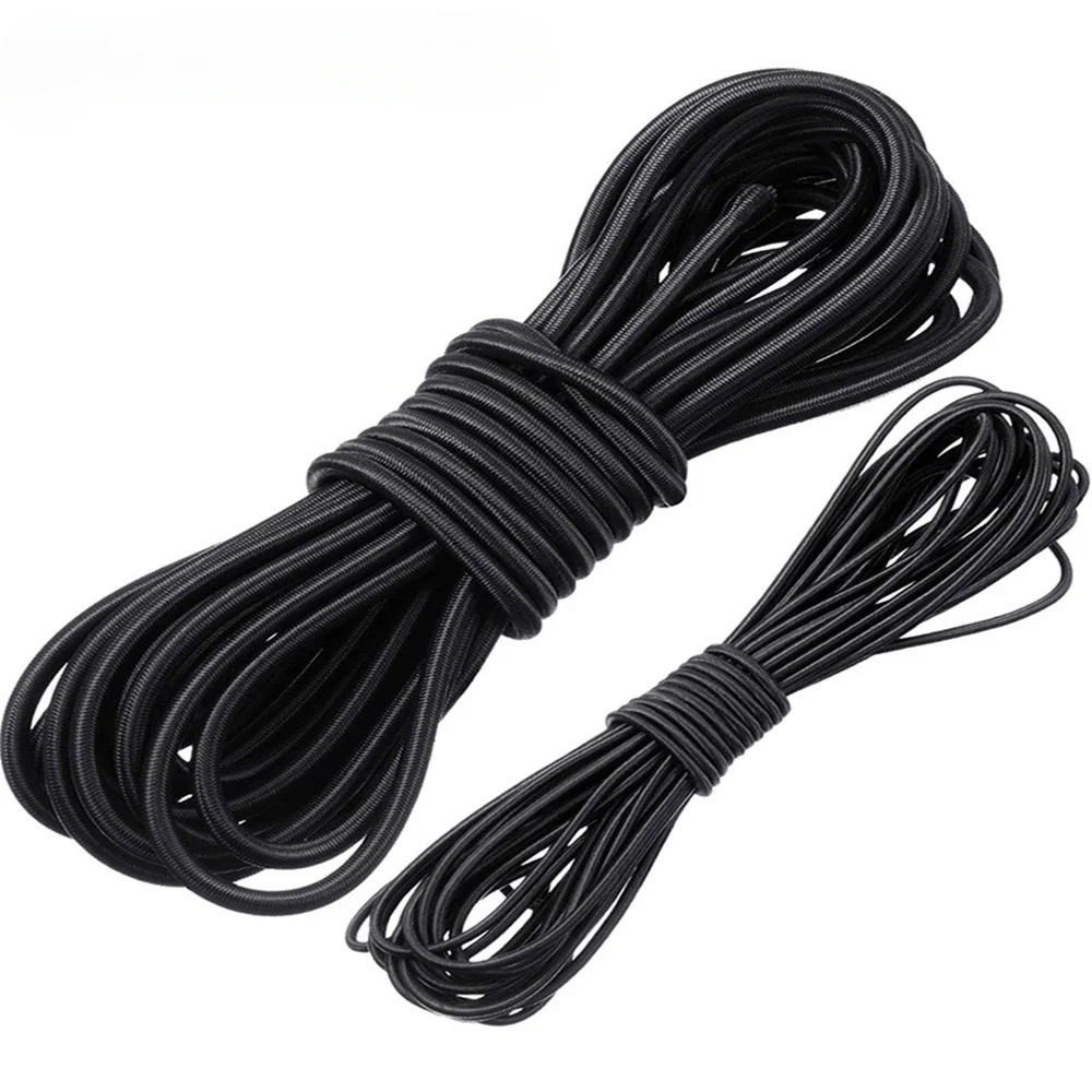 3/4/5/6/8MM Black Strong Elastic Cord Rubber Band Sewing Clothing Craft Supplies Elastic Band Elastics Rope Bands Accessories thumbnail 2