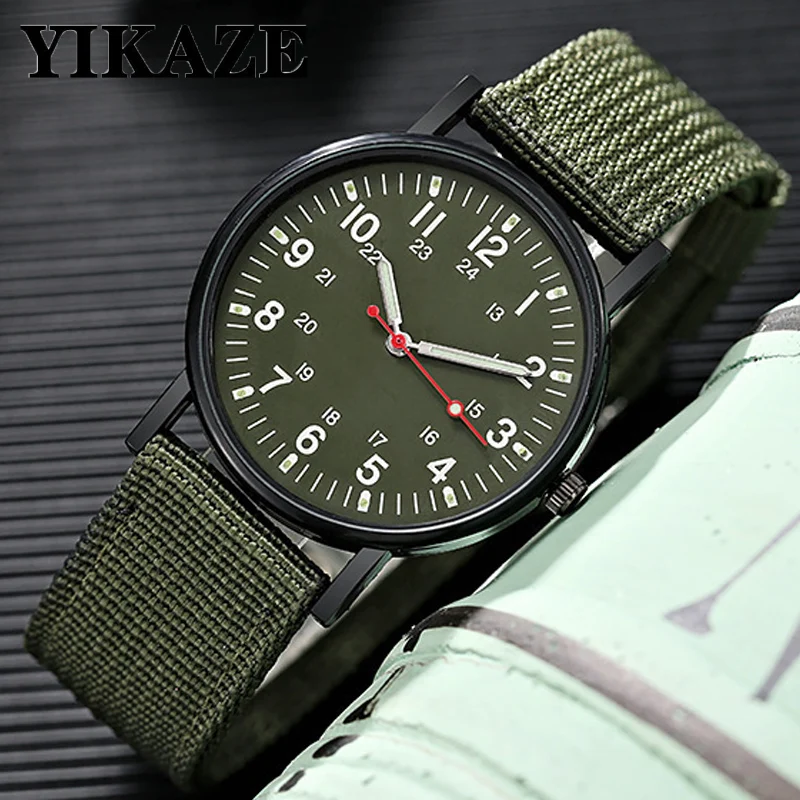 Fashion Men Watches Luxury Brand Fashion Mens Quartz Watch Luminous Hands Male Clock Big Dial Waterproof Man Wristwatch thumbnail 2