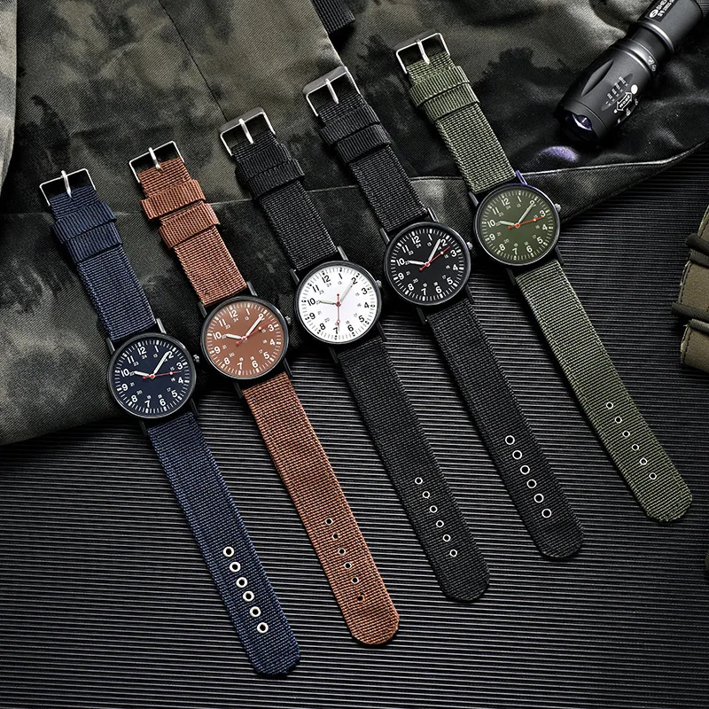 Fashion Men Watches Luxury Brand Fashion Mens Quartz Watch Luminous Hands Male Clock Big Dial Waterproof Man Wristwatch thumbnail 3