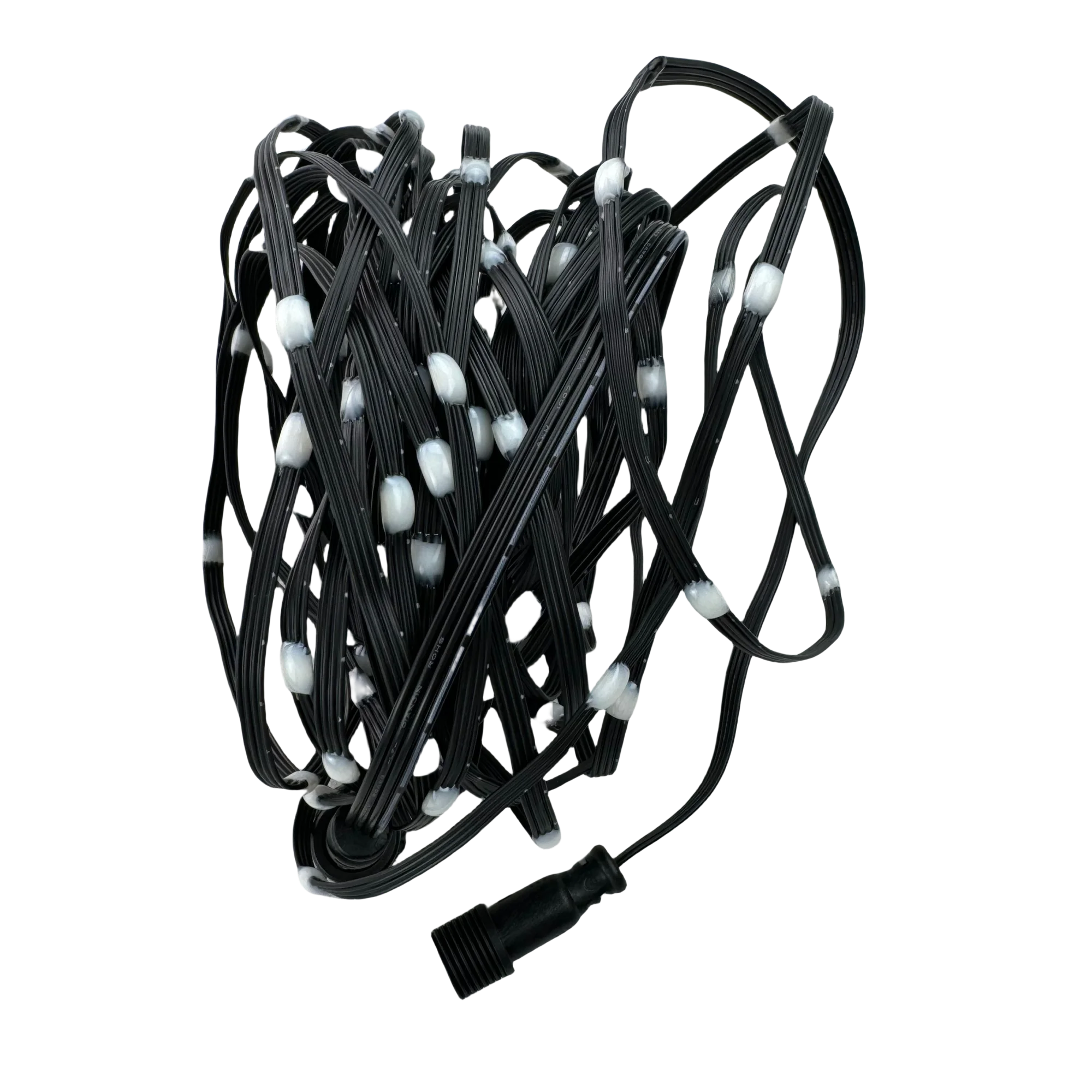 DC12V WS2815 Seed LED Pixel String Light RGB IC Addressable IP67 4Pin Black Wire 2cm/2.5cm/5cm/10cm Pitch 100ct/200ct/300ct Long thumbnail 3
