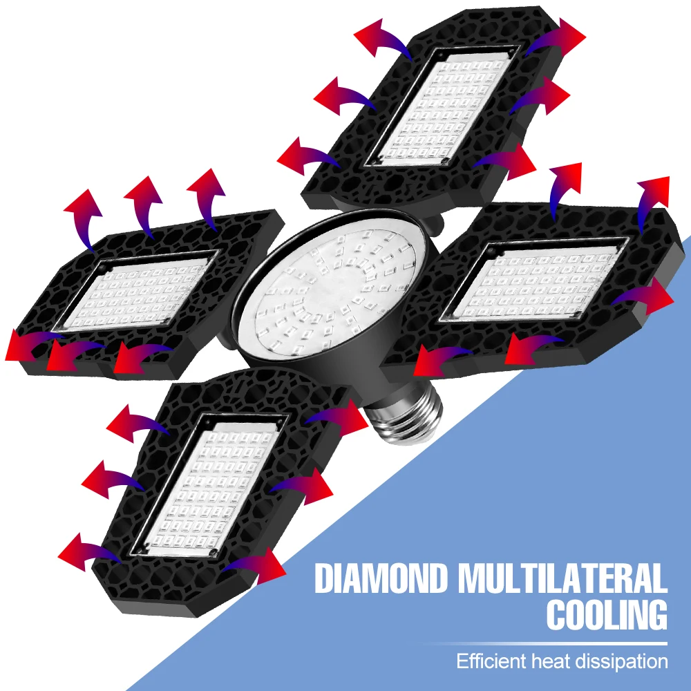 Plant LED Grow Light Full Spectrum Phytolamp Indoor Flower Seeds Hydroponics Cultivation Lamp For Greenhouse Vegetable Grow Tent thumbnail 2