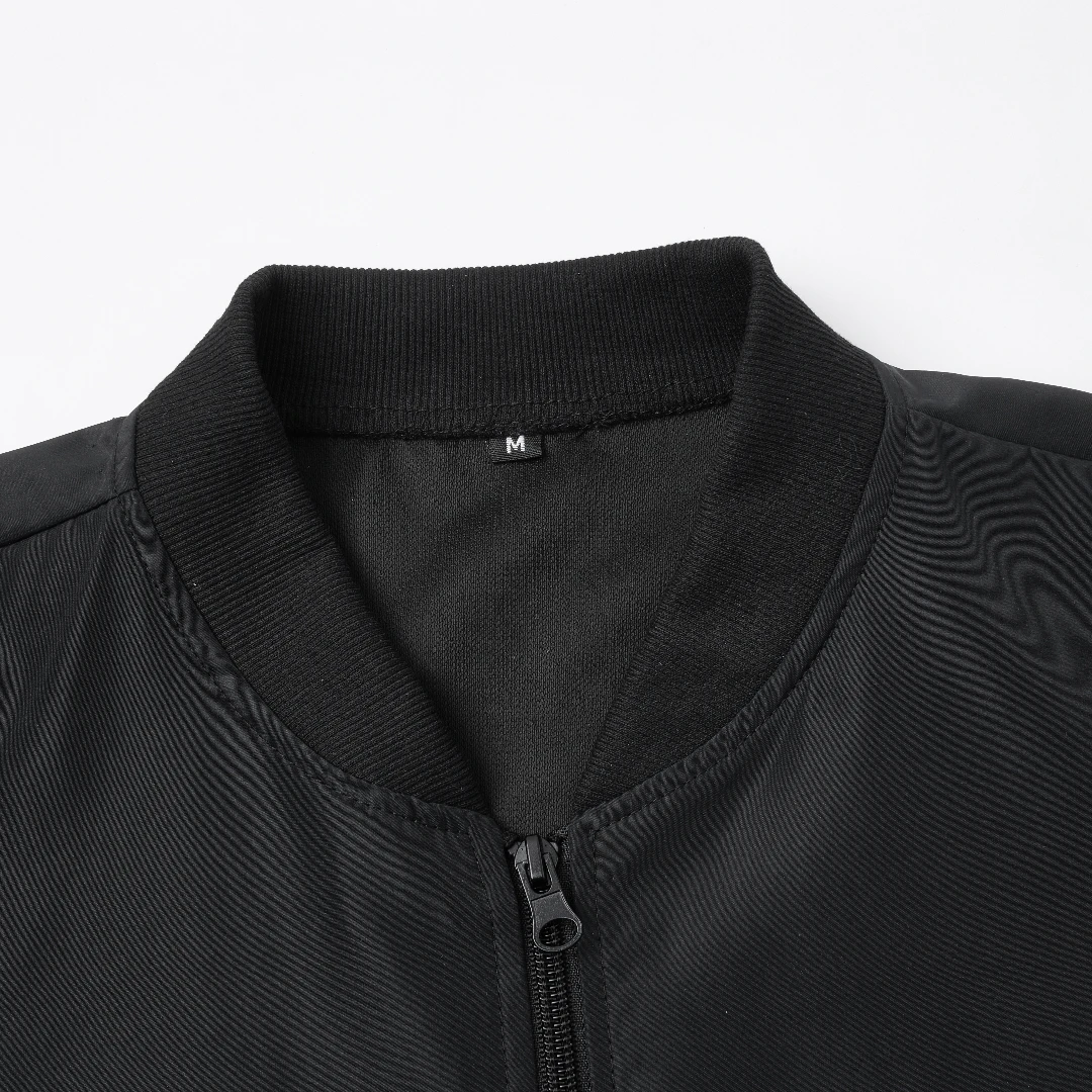 2024 Spring and Autumn New Baseball Collar Short Loose Solid Color Jacket Men's Business Casual Thin Coat Trend thumbnail 4