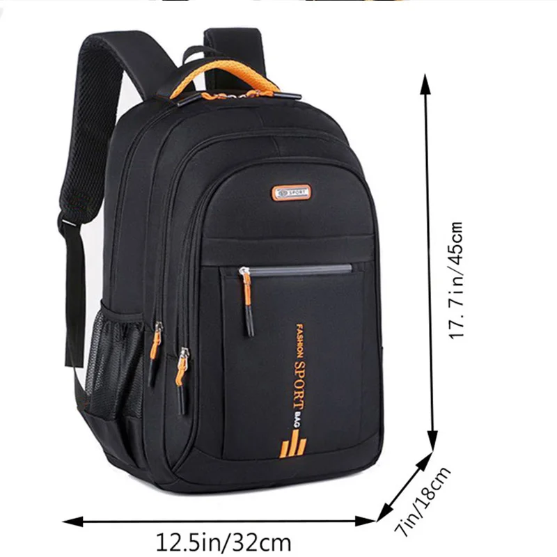 Ladies' backpack, female Korean version, trendy large capacity, high school, middle school, student backpack, travel bag, comput thumbnail 6
