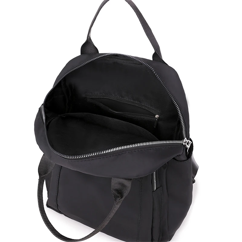 Women Backpack Travel Casual Waterproof Oxford Shoulder Bags Female Large Capacity Handbag Rucksack Black Purse School Pack thumbnail 4
