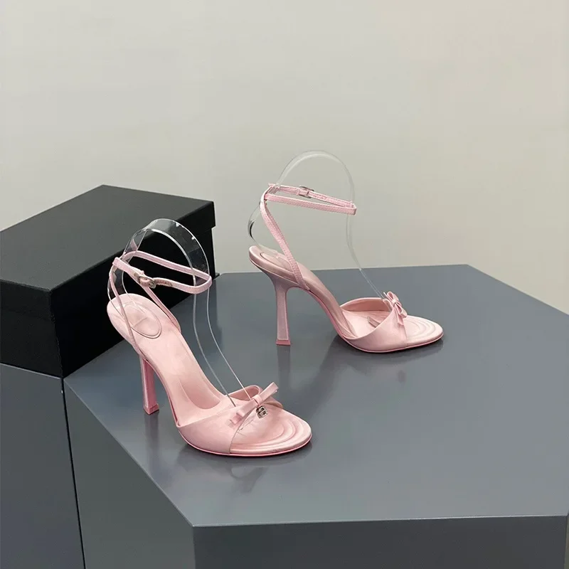 Summer Women Sexy High Heels Shoes Brand Sandals Fashion Pumps 2024 New Trend Party Dress Slingback Slippers thumbnail 3