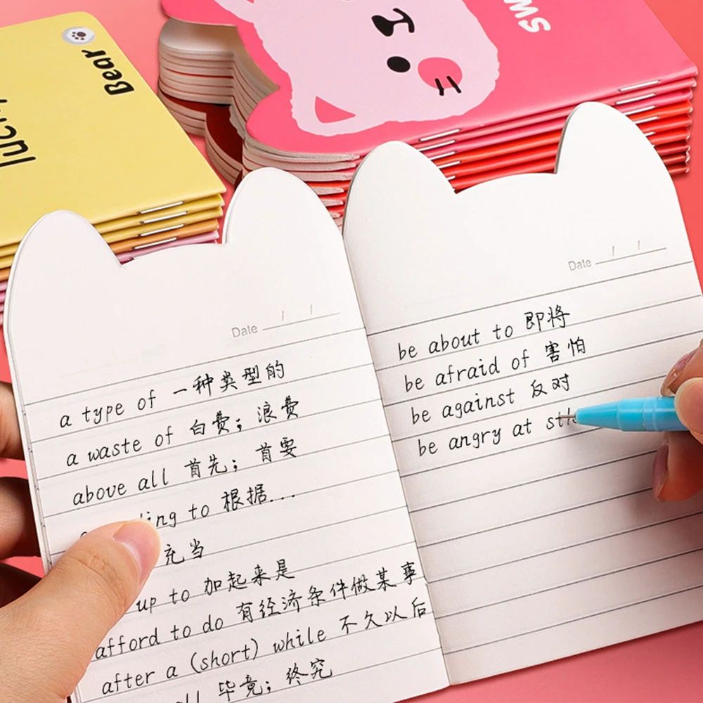 10/20/40pcs Cartoon Cute Small Book Mini Pocket Notebook Portable Diary Note Children's Small Prize Booklet Dropshipping thumbnail 6