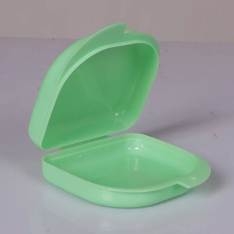 1pcs Denture Tray Box Dental Orthodontic Retainer Box Case Plastic Teeth Container Denture Box False Teeth Protective Case thumbnail 6