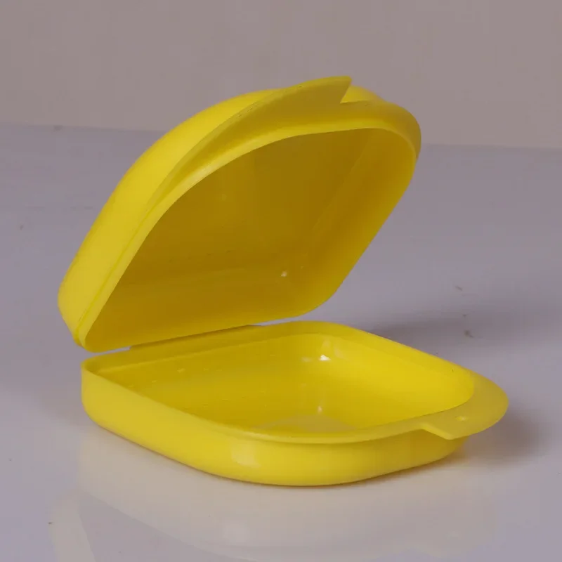 1pcs Denture Tray Box Dental Orthodontic Retainer Box Case Plastic Teeth Container Denture Box False Teeth Protective Case thumbnail 5