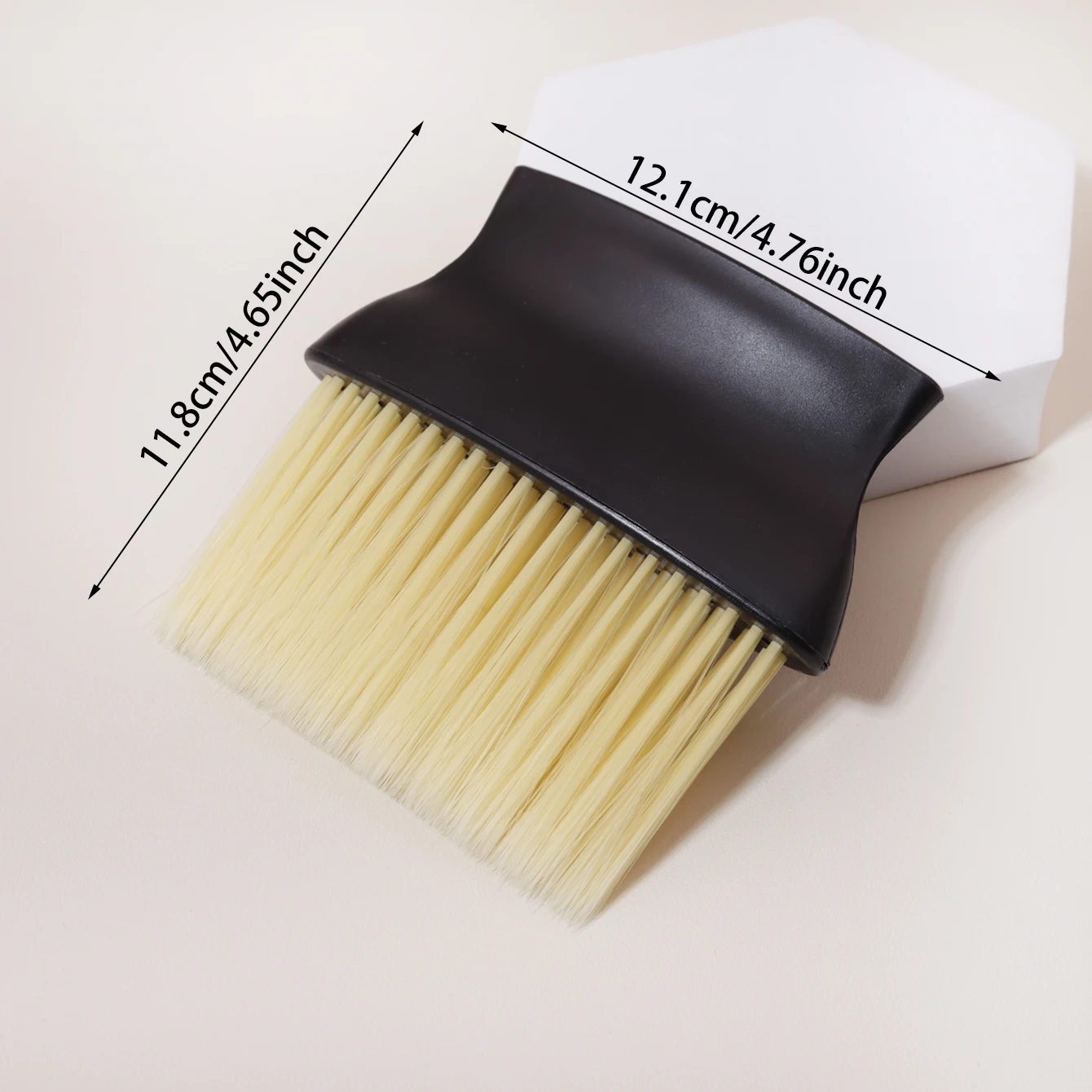 1PC Soft Hair Brush Neck Duster Barber Cleaning Brush Broken Hair Brush Hairdressing Brush，Special for real hair wigs thumbnail 6