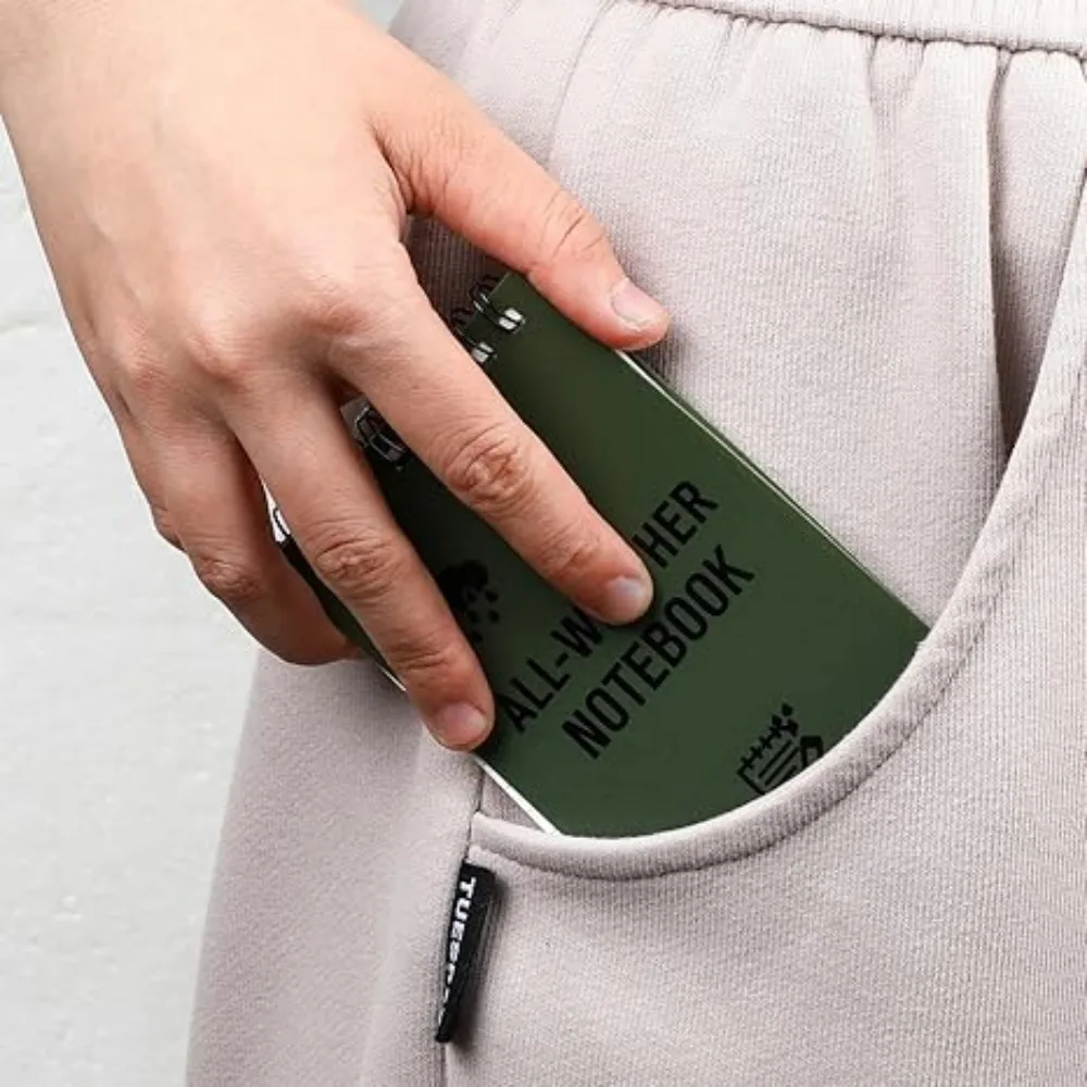 Waterproof Pocket Notebook Tactical Notepads Lined Pages Spiral Note Book Mini Memo Pad For Outdoor Home Office College School thumbnail 6