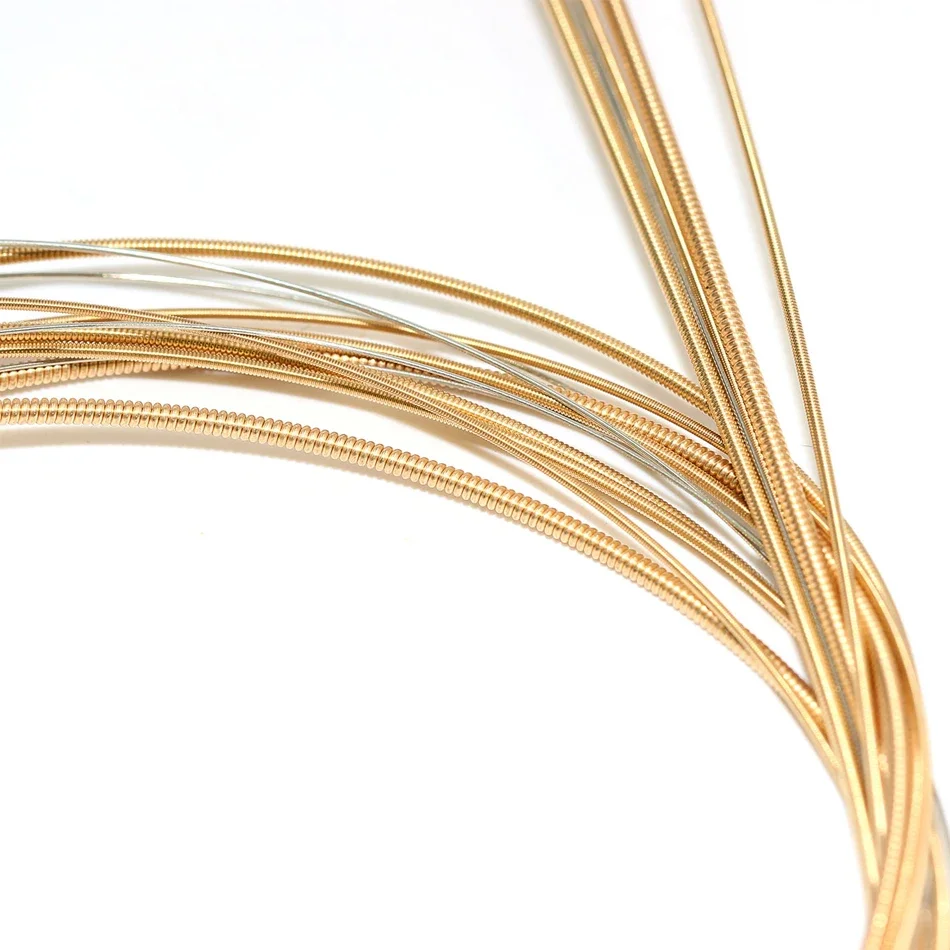 Orphee High Quality QA Series Medium Super Light Extra Light Acoustic Guitar Strings 85/15 Bronze Color End-Ball thumbnail 4
