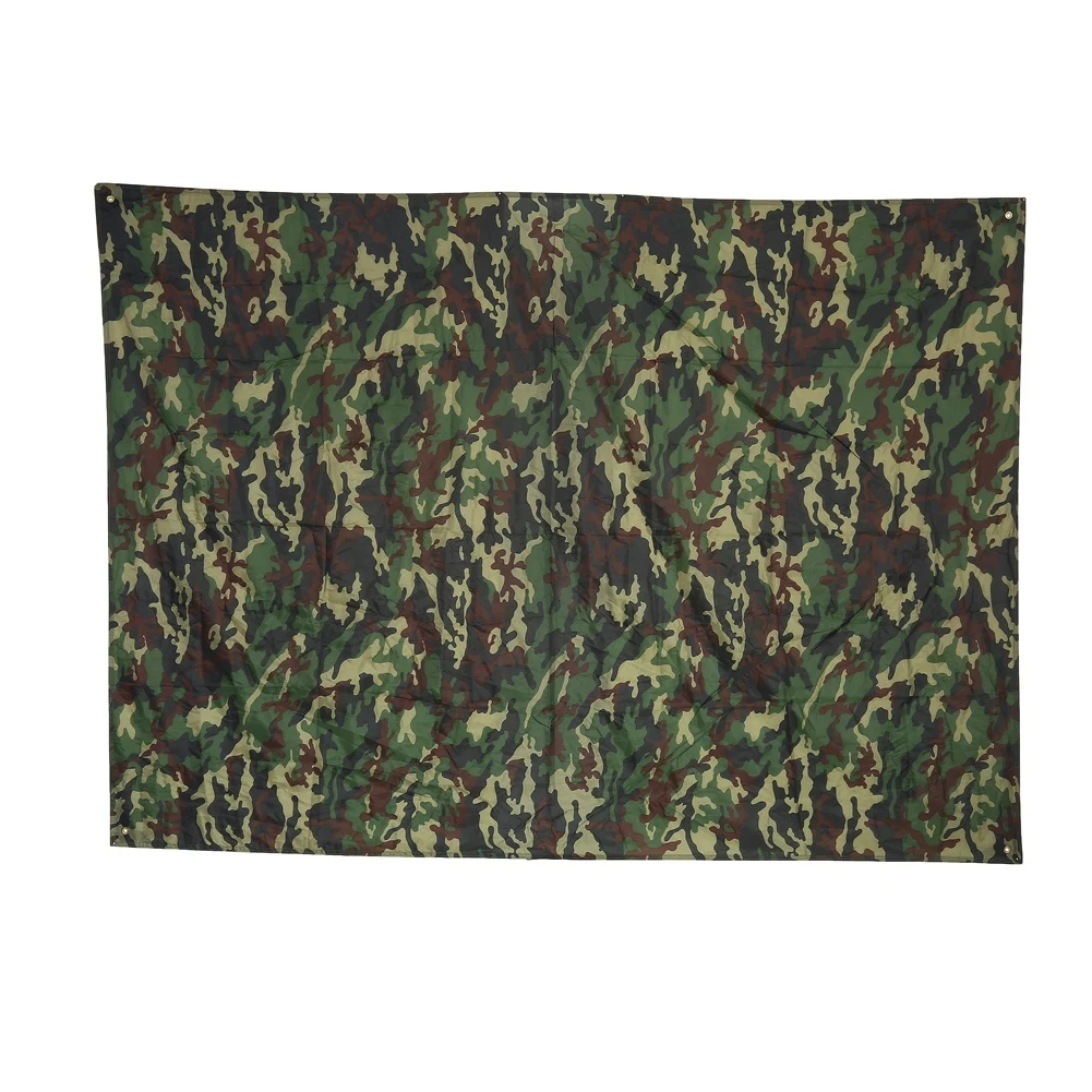 Camouflage Shelter Tourist Awning Canopy Tarp Tent Shade Ultralight Garden Canopy Sunshade Outdoor Camping Hammock Waterproof thumbnail 5