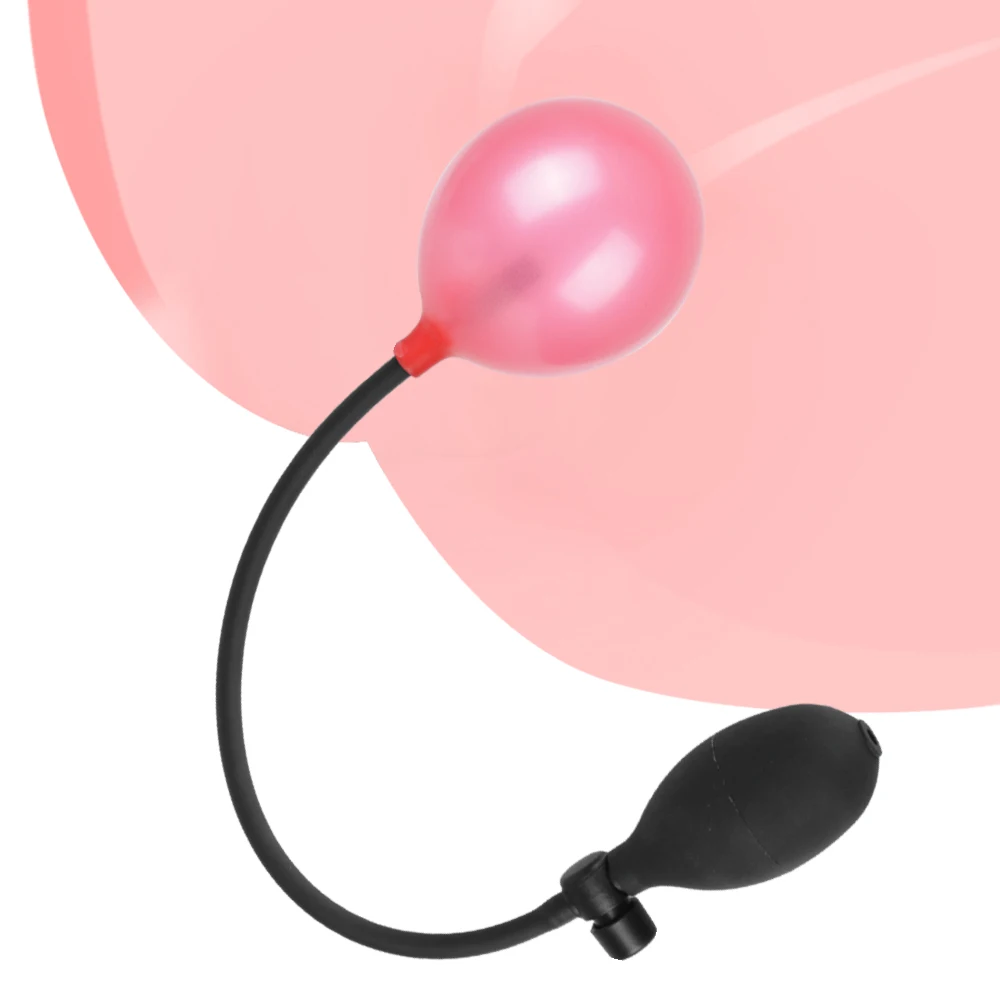 Inflatable Pump Sex Toys For Adult Games Women Vaginal Expander Anal Plug Men Butt Dilator Female Masturbator Erotic Bondage Set thumbnail 2