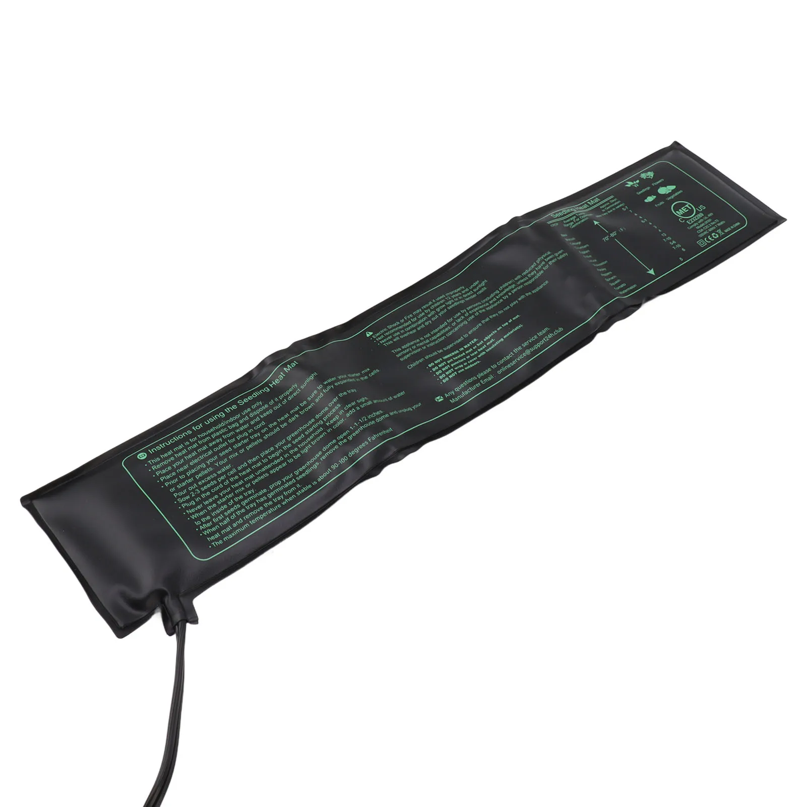 Seedling Heat Mat Waterproof Foldable Safe Seedling Heating Pad for Indoor Plants Germination Hydroponic Seedling Heating Pad thumbnail 3